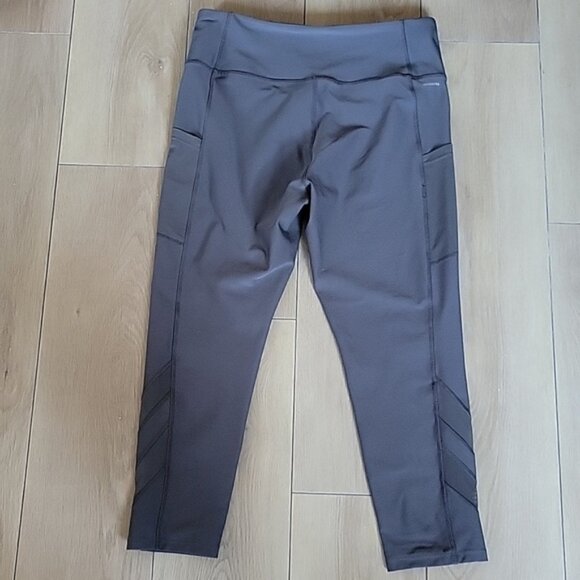 Mondetta Midweight High Waisted Mesh Capri Legging M - Picture 5 of 11